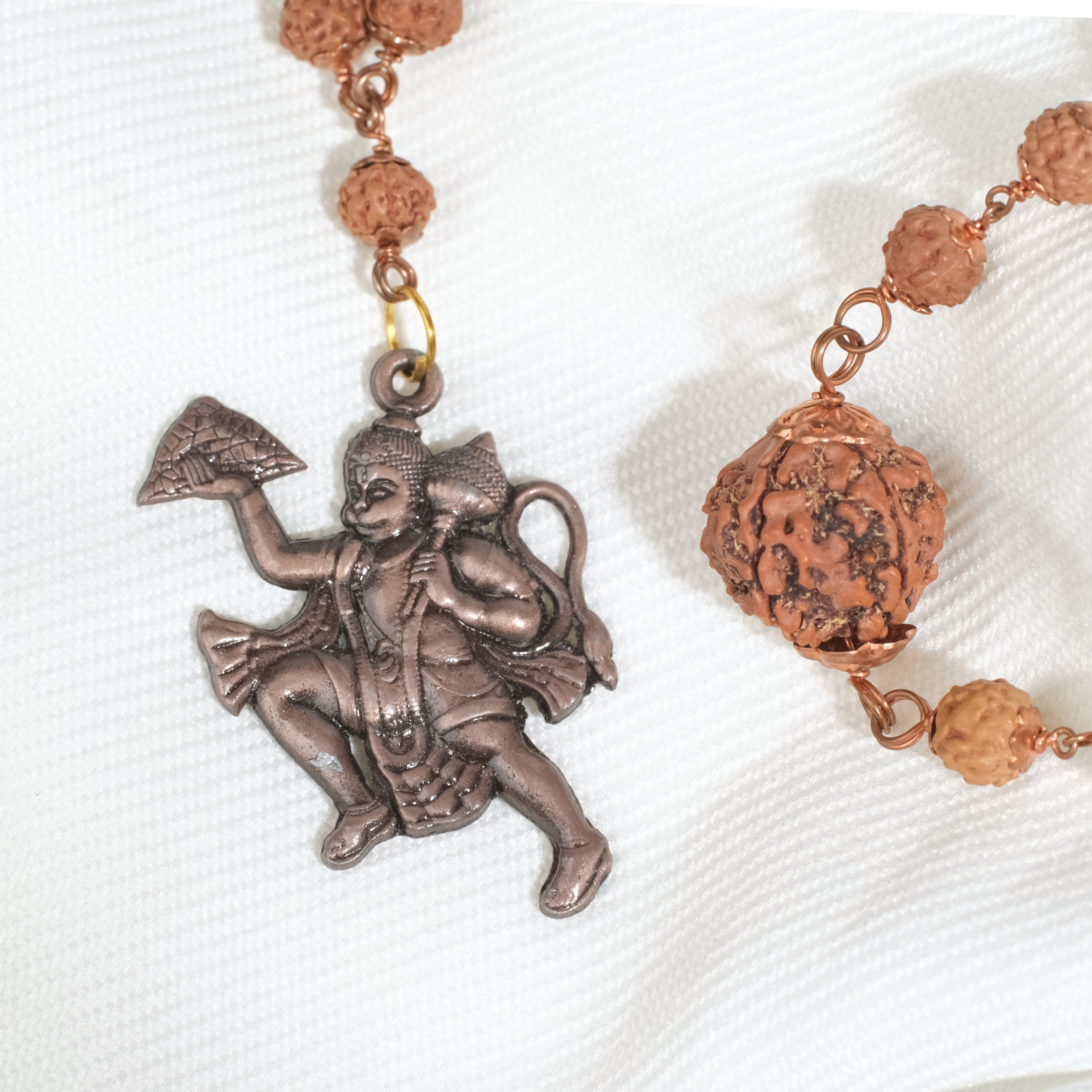 Copper Rudraksha Bracelet ( 5 Mukhi ) Buy 1 Get 1 Free