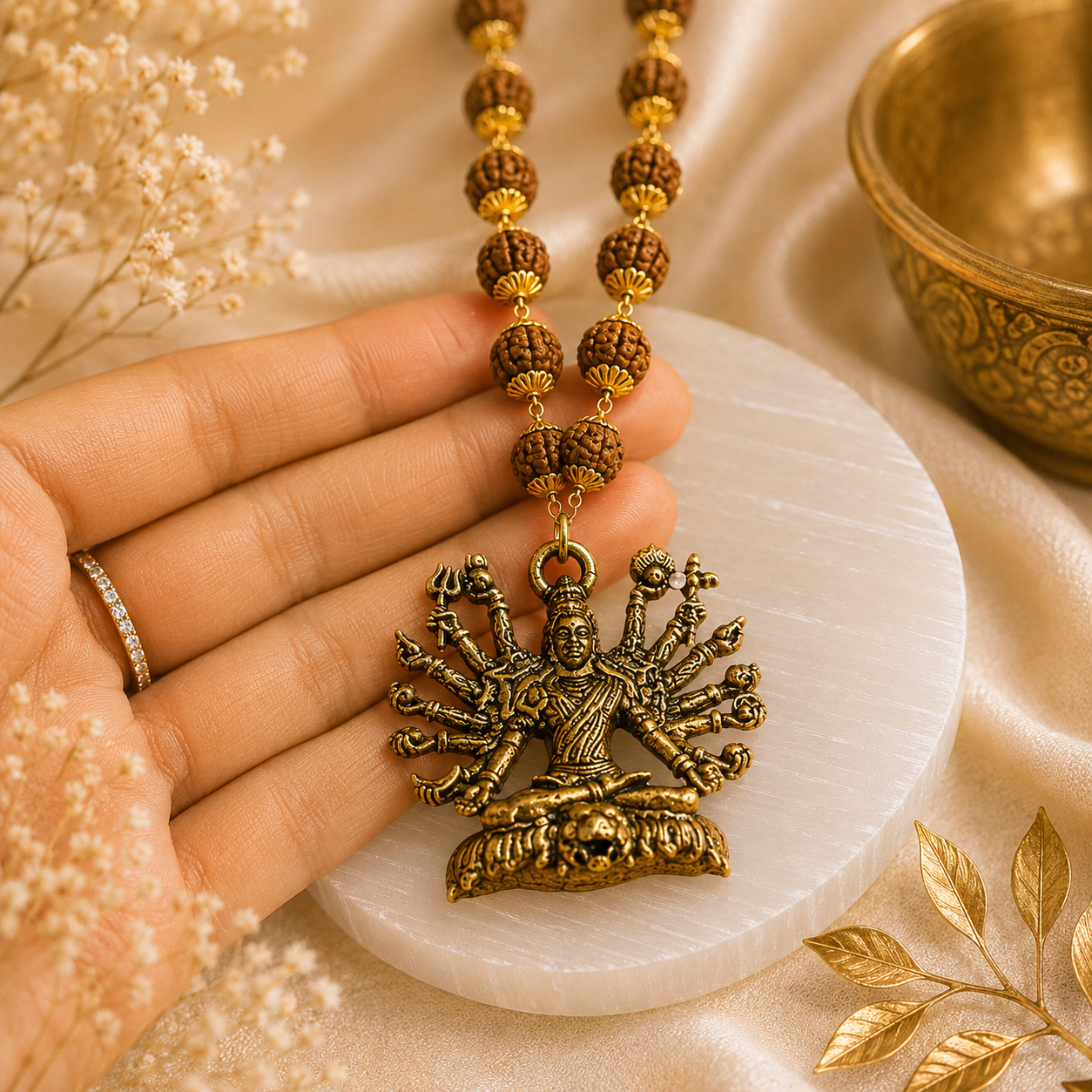 The Akhanda Shiv Locket: Cosmic Strength & Spiritual Harmony - (Buy1 Get1 Free)