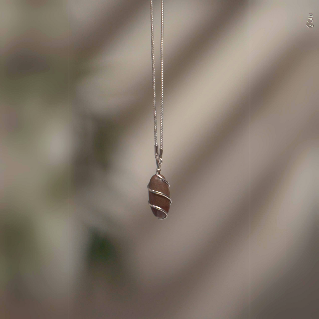Narmadeshwar Shivling Locket in Pure Silver (Certified)