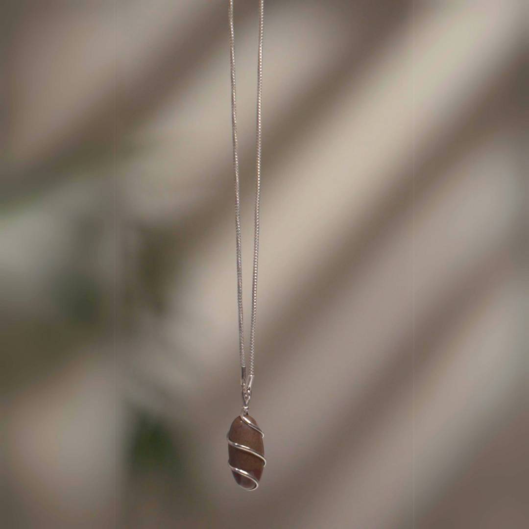 Narmadeshwar Shivling Locket in Pure Silver (Certified)