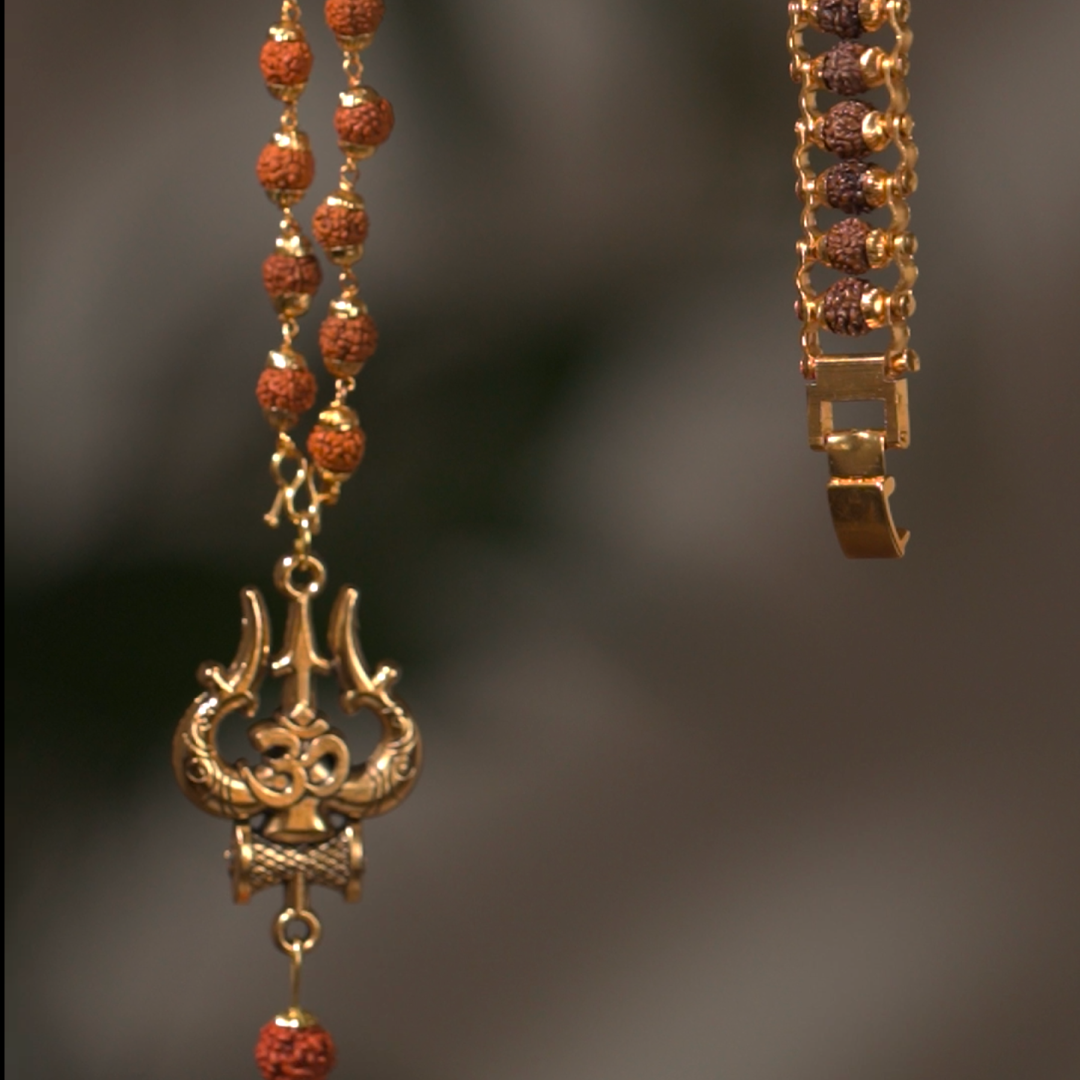 Mahakal Mala and Bracelet Combo (Certified)