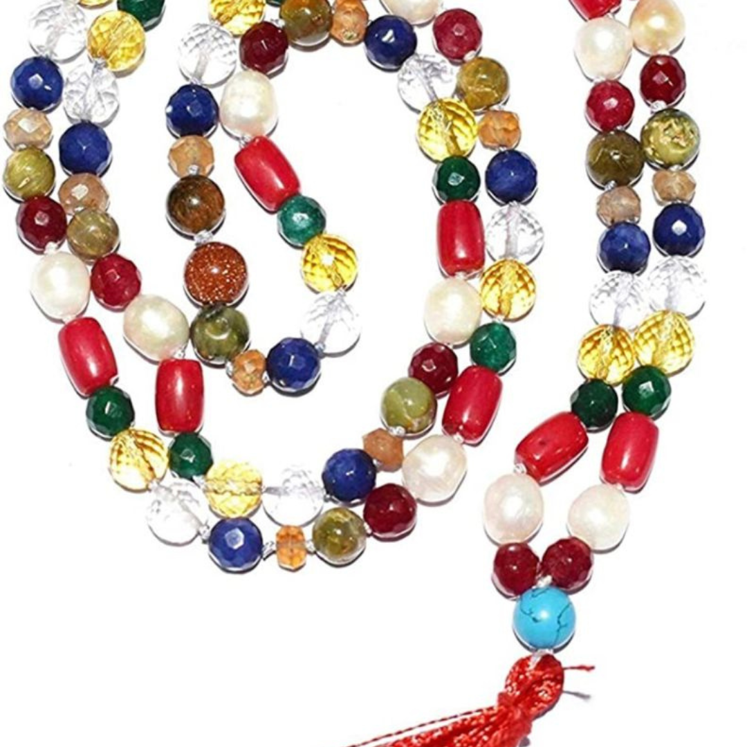 Vedic Navratna Mala for Peace and Prosperity (Certified)