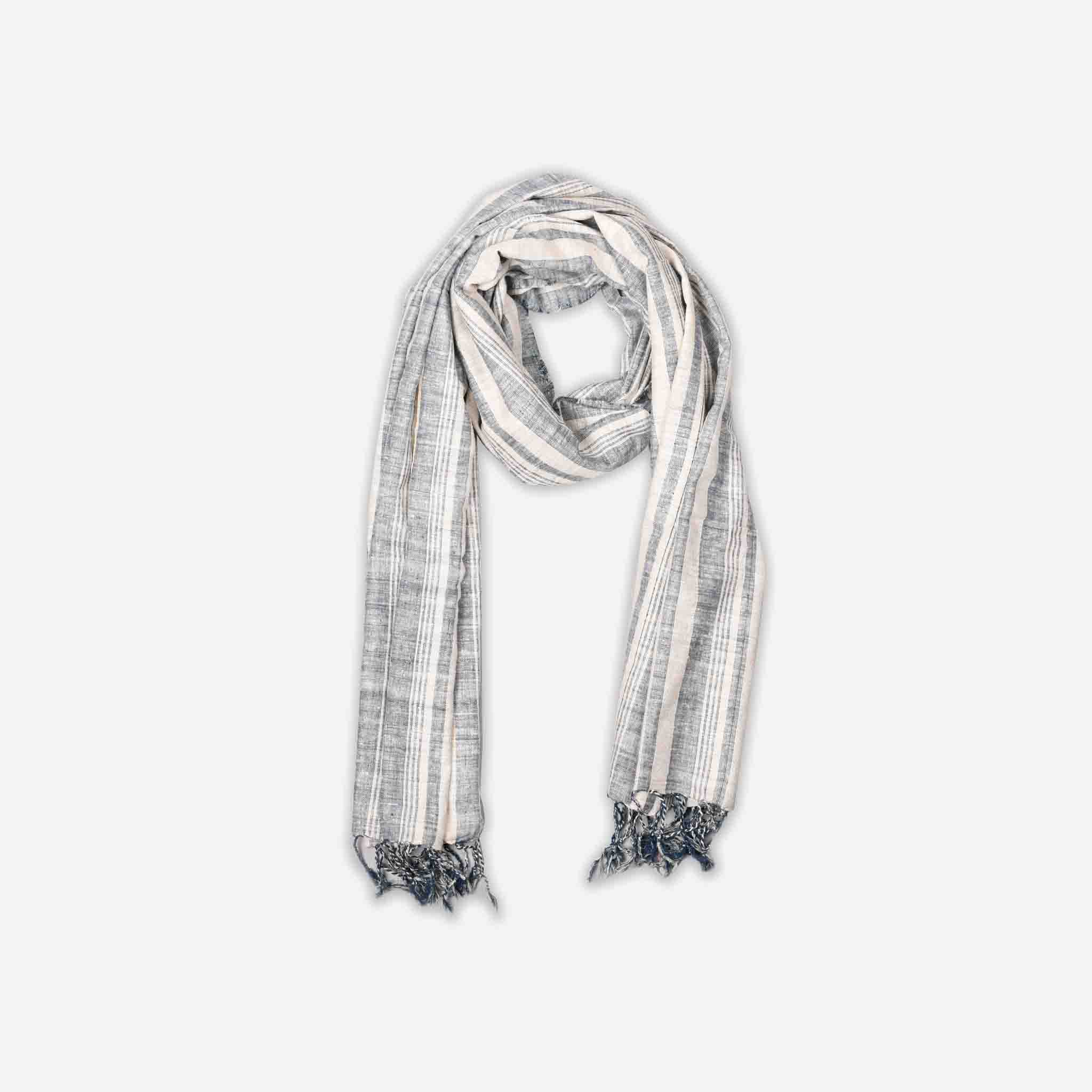 An Evening Walk Vegan Peace Silk Scarf