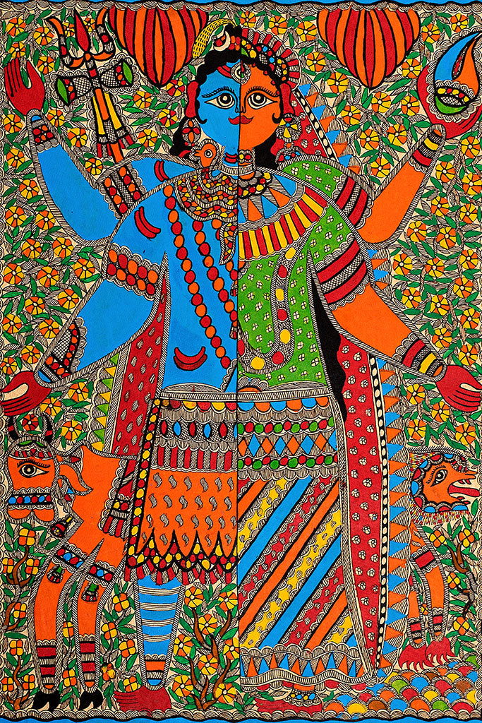 Shiv & Parvati - Ardhanarishvara (sale)