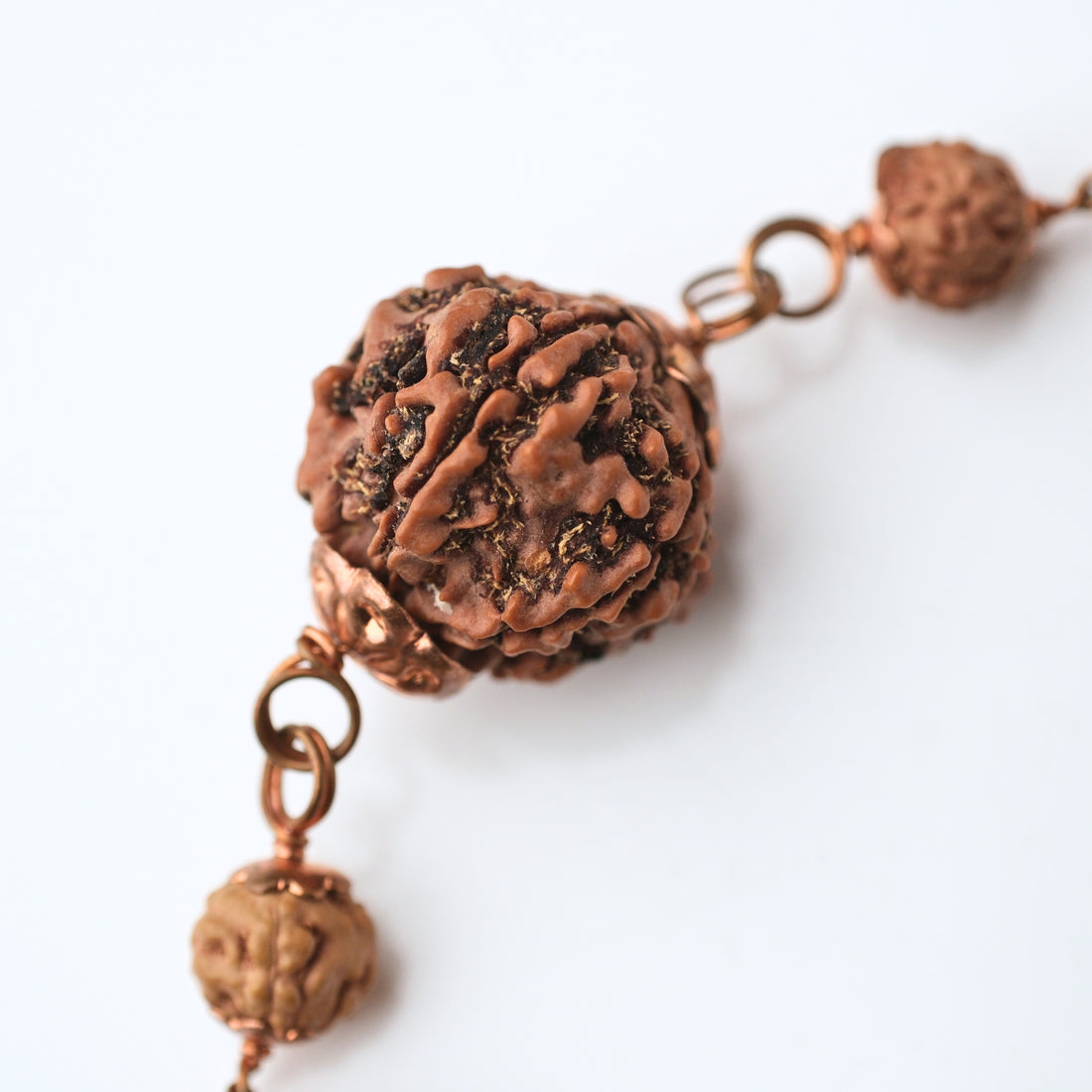 Copper Rudraksha Bracelet ( 5 Mukhi ) Buy 1 Get 1 Free