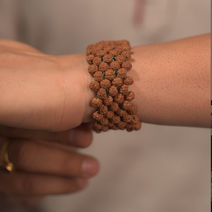 108 Beads Rudraksha Bracelet (Energised)