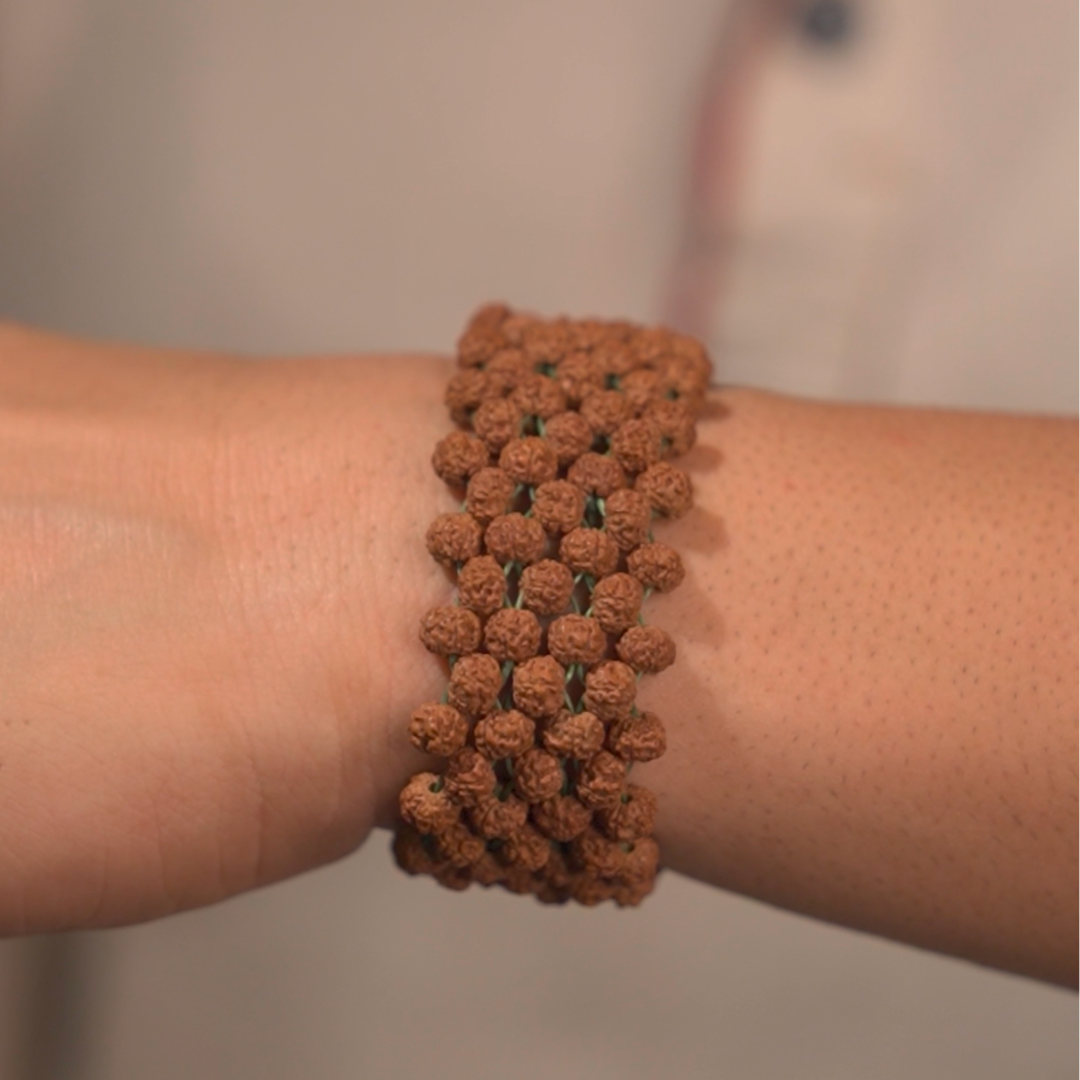 108 Beads Rudraksha Bracelet (Energised)