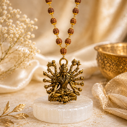 The Akhanda Shiv Locket: Cosmic Strength &amp; Spiritual Harmony - (Buy1 Get1 Free)