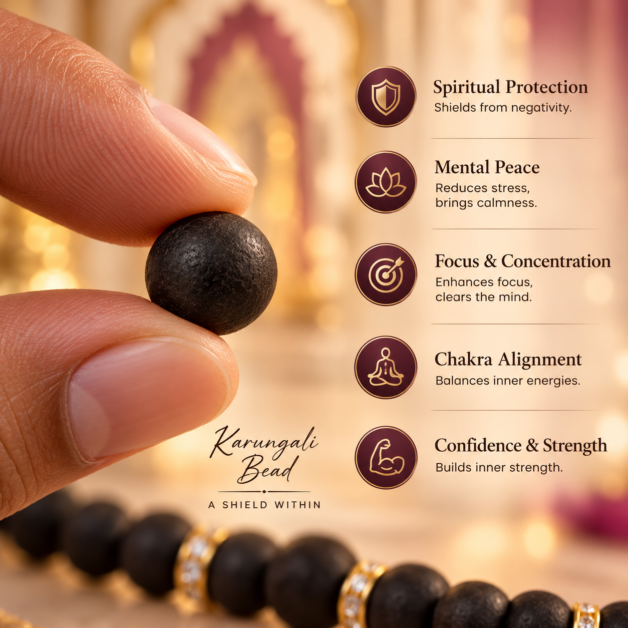 Karungali Protection Set