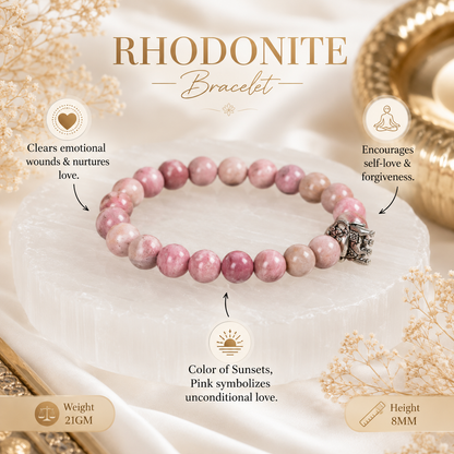 Rhodonite Bracelet