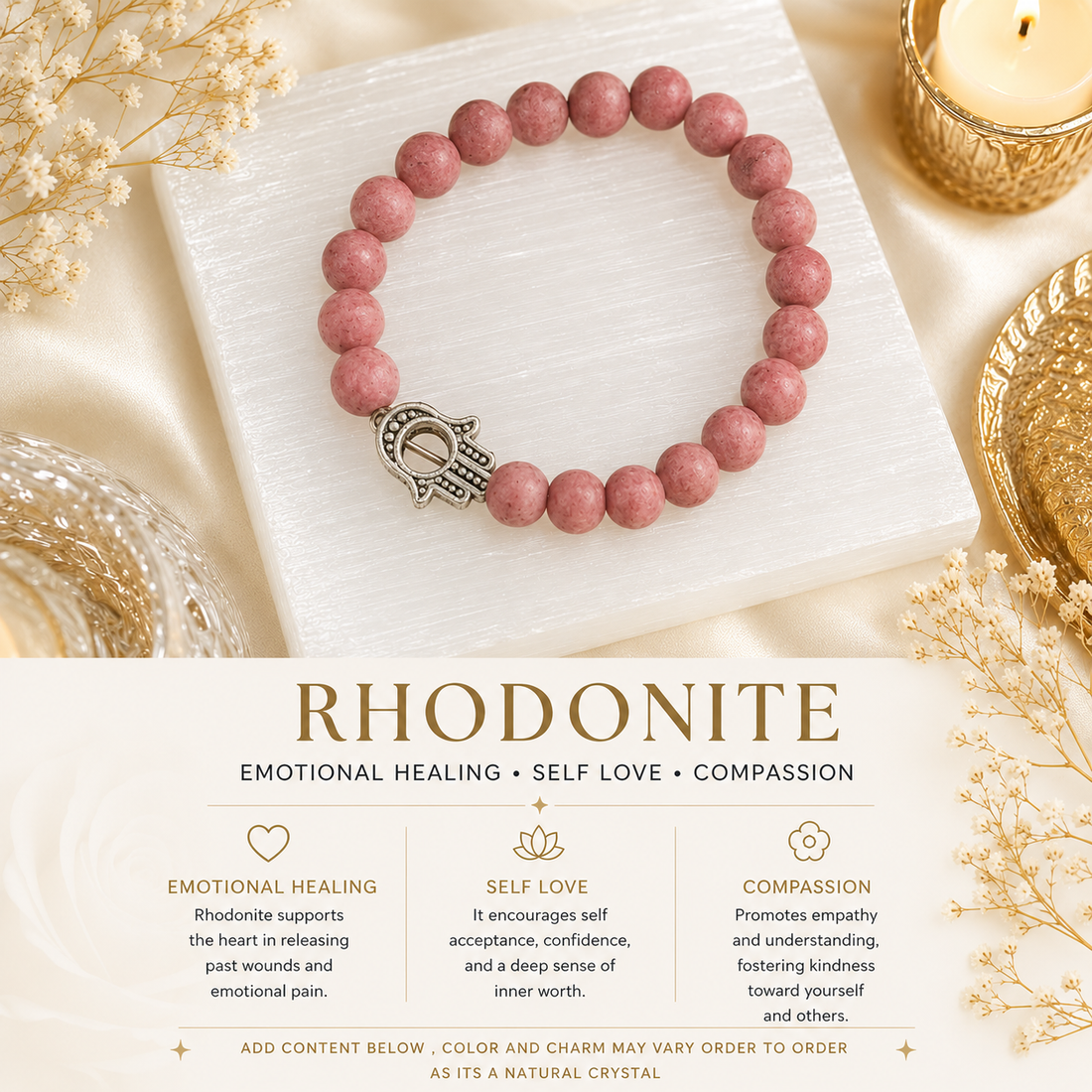 Rhodonite Bracelet