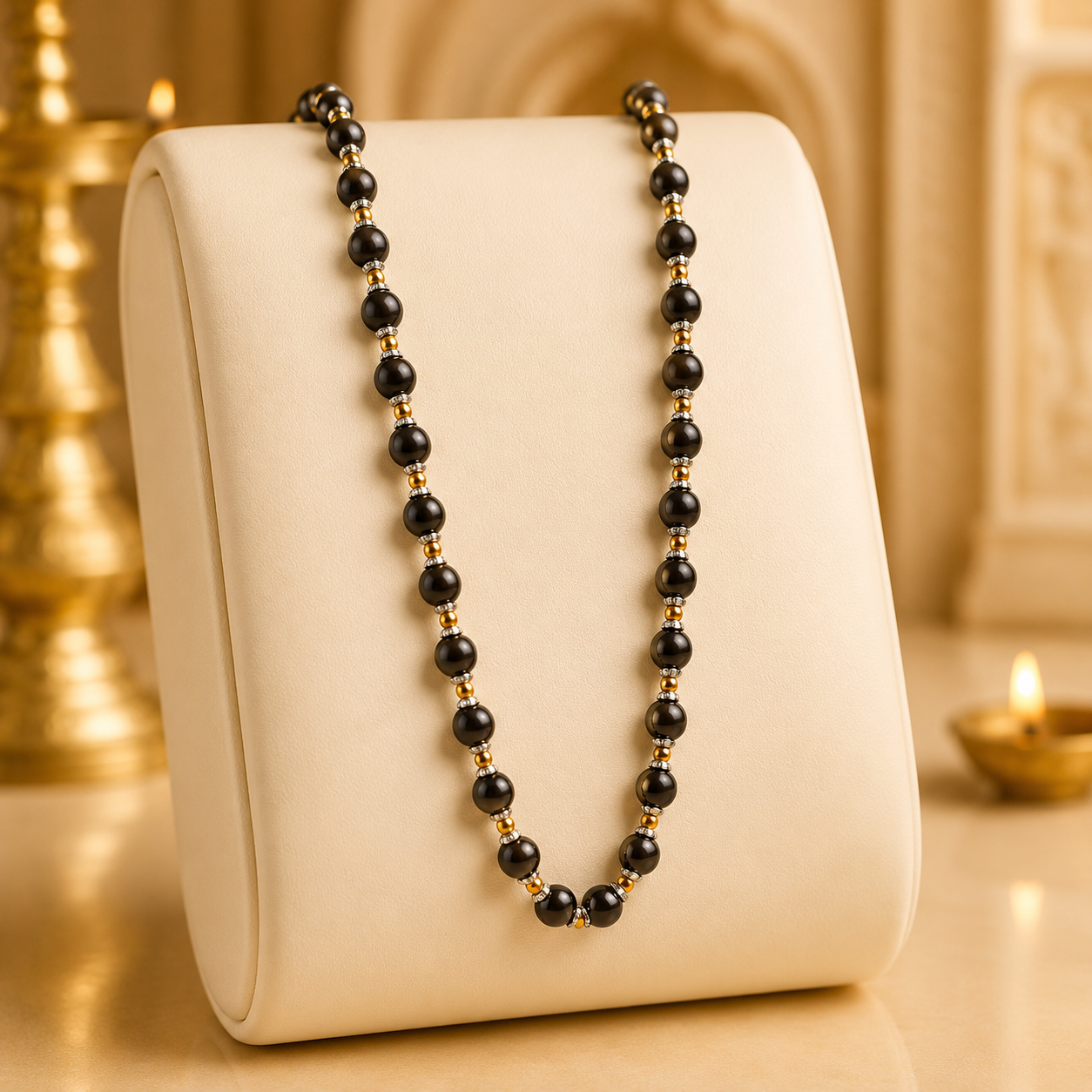 Original Karungali Mala ( Ebony Wood ) (Certified)