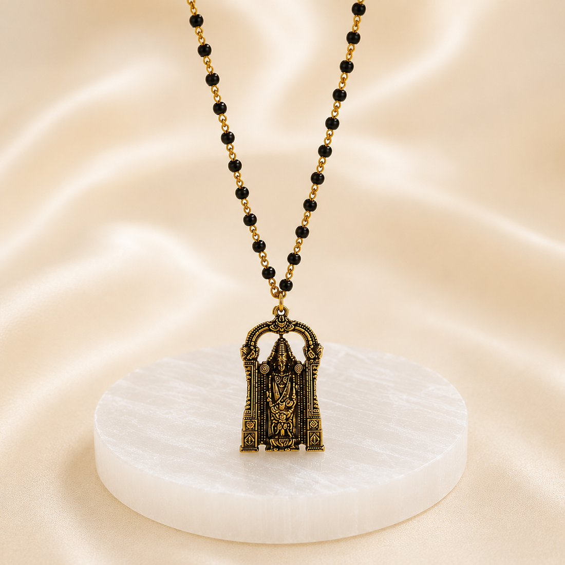 Shri Venkateshwara Mala(Gold Plated)