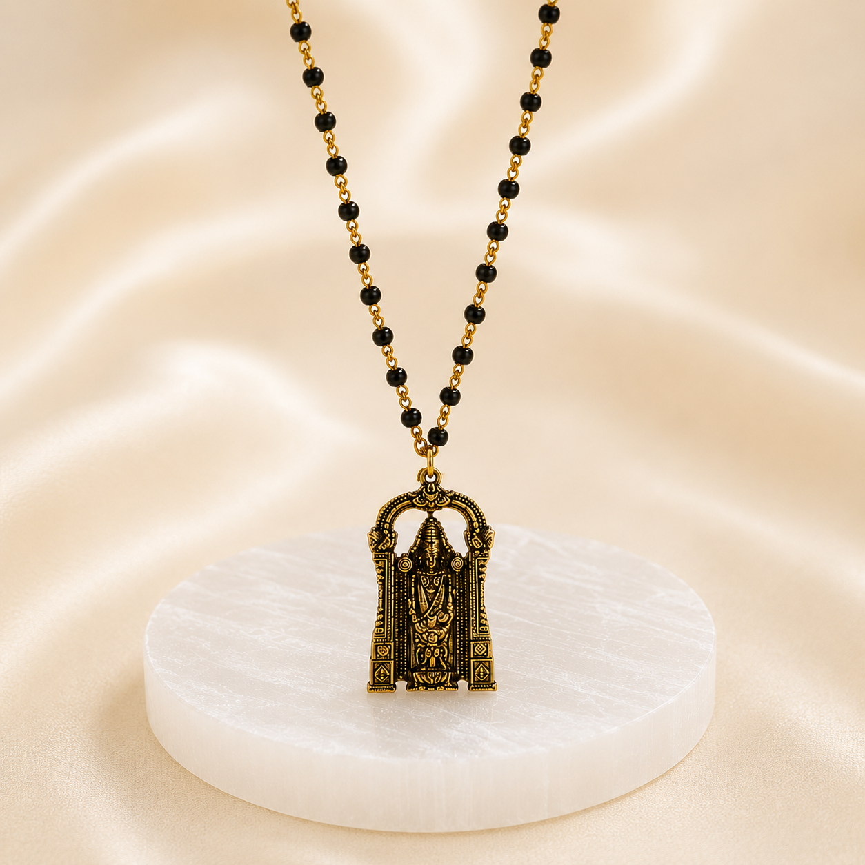 Shri Venkateshwara Mala(Gold Plated)