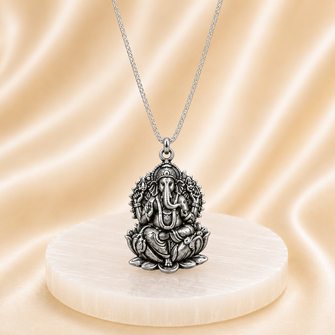 Ganesh Ji Locket with Chain