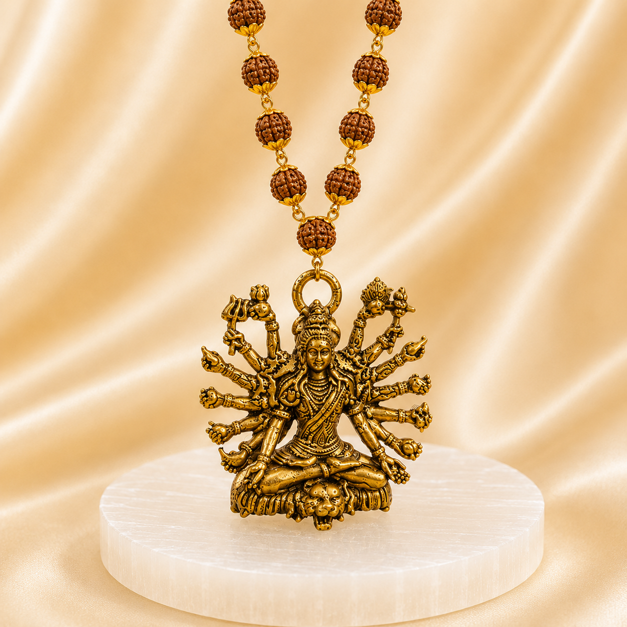 The Akhanda Shiv Locket: Cosmic Strength &amp; Spiritual Harmony - (Buy1 Get1 Free)