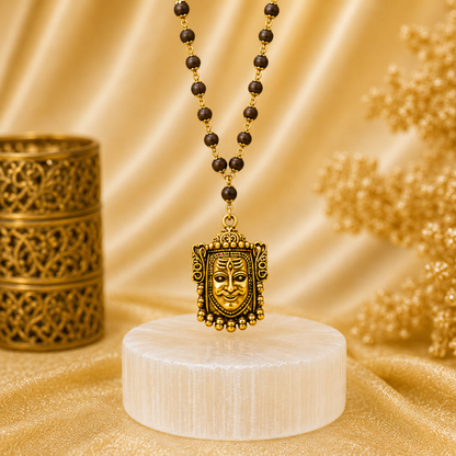 Mahakal Raksha Kavach(Gold Plated) - Free Rudraksha Bracelet