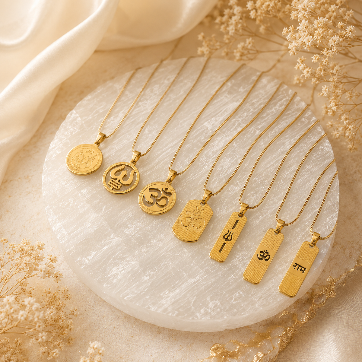 The Resilience Locket With Chain - Rudra