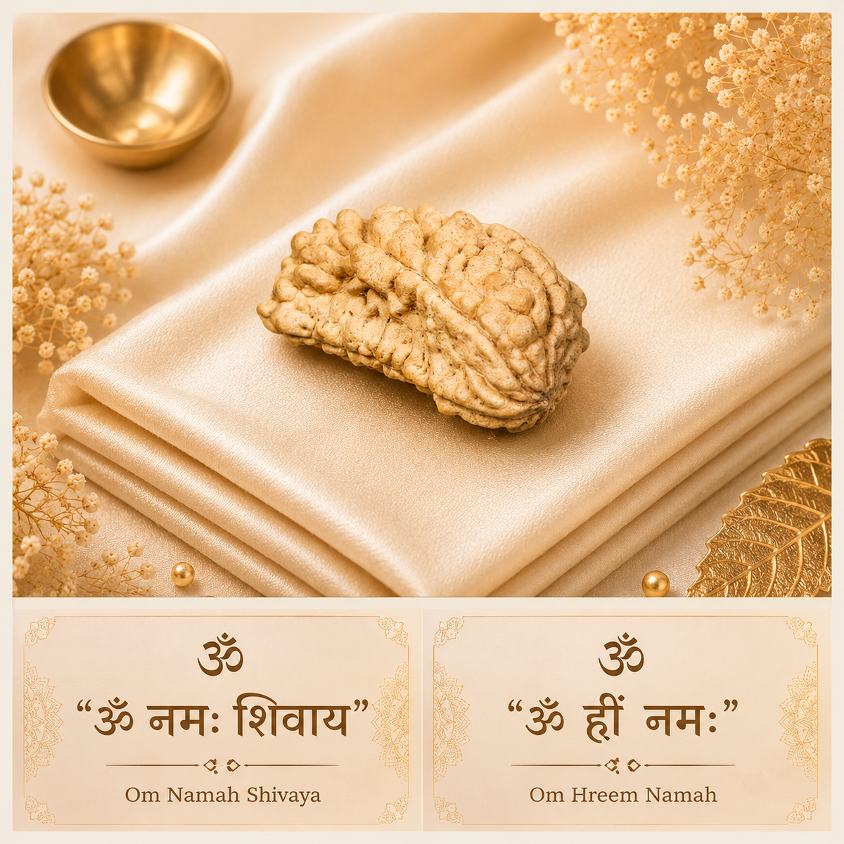 Authentic 1 Mukhi (One-faced) Rudraksha