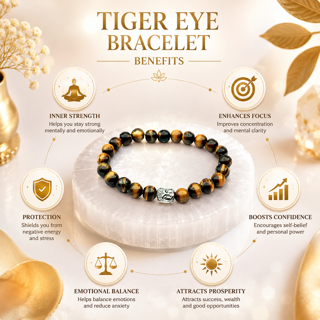 Tiger Eye Bracelet Buy One Get One Free