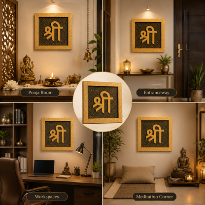 Shree Sacred Symbol - Luck Blessings &amp; Harmony
