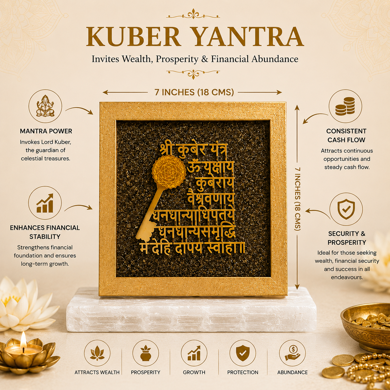 Kuber Dhan Mantra - Wealth Prosperity &amp; Financial Abundance