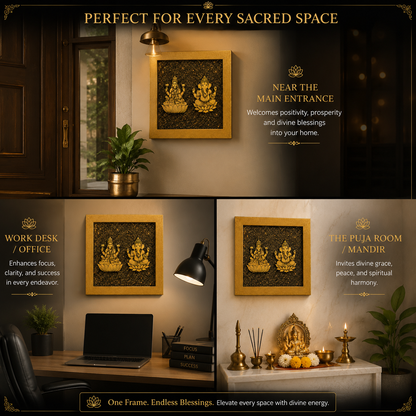 Ganesh Lakshmi Yantra - New beginnings &amp; Peace