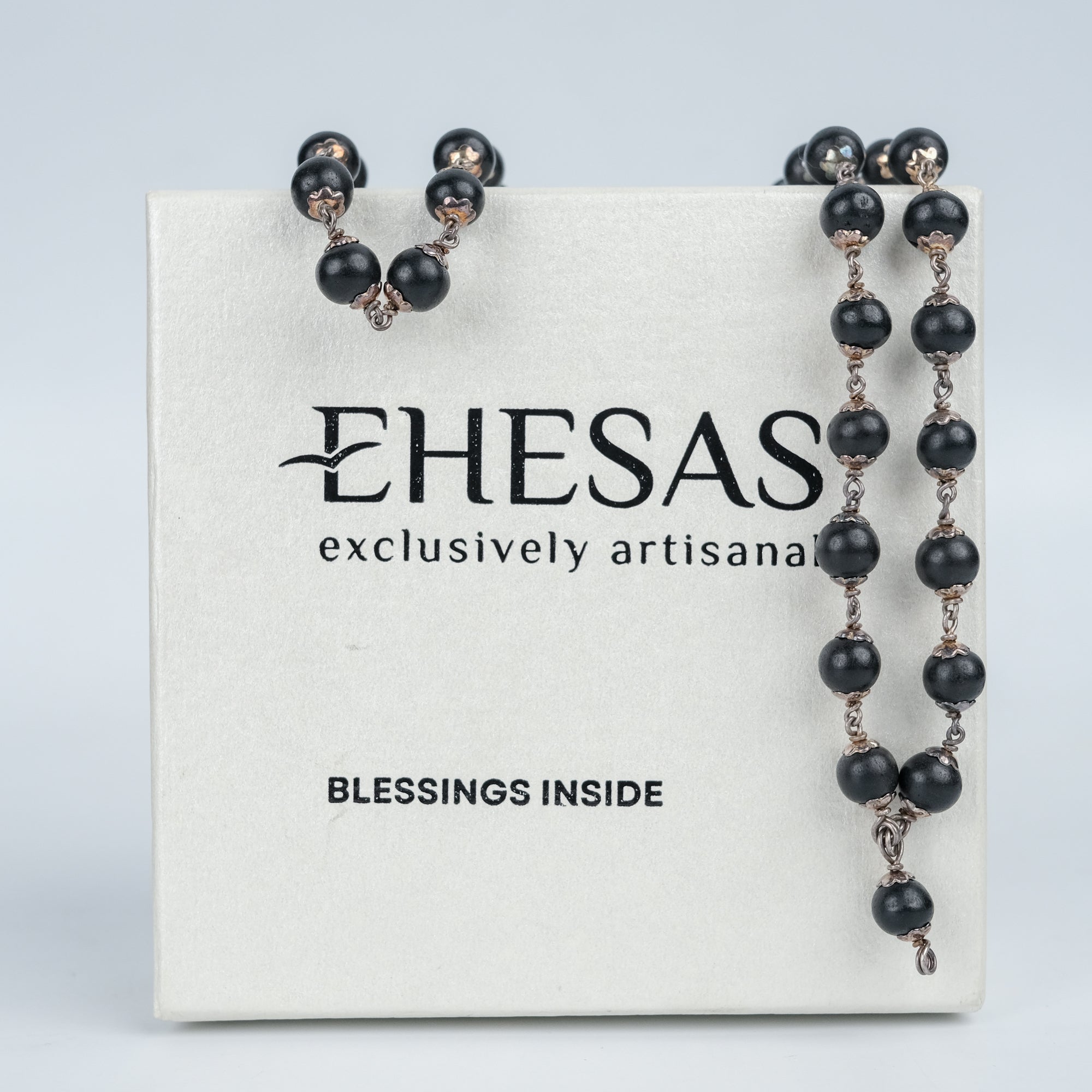Original Karungali Mala in Pure Silver (Certified)