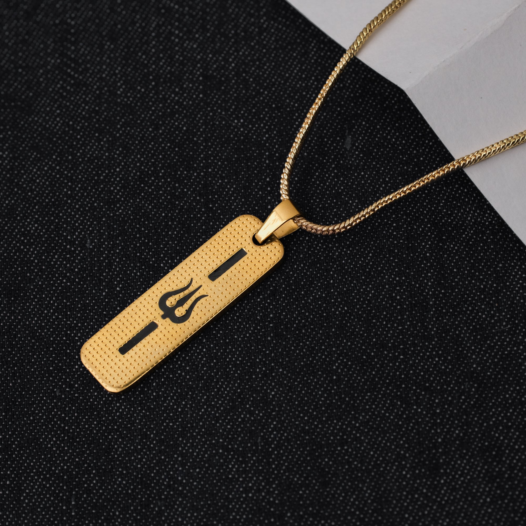 The Resilience Locket With Chain - Trishul