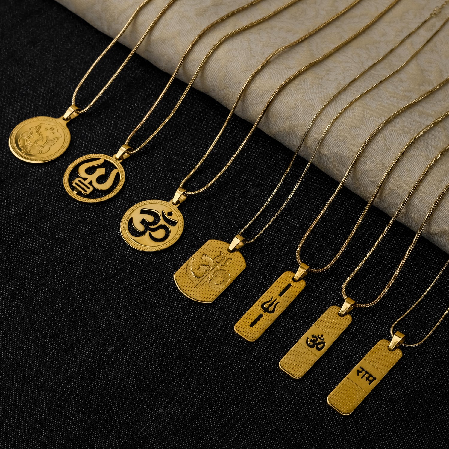 The Resilience Locket With Chain - Trishul