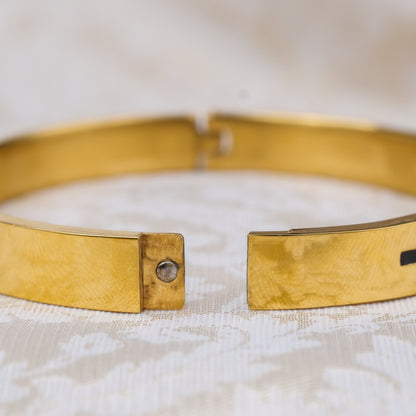 The Resilience Kada ( 18 K Gold Plated ) - Om 2