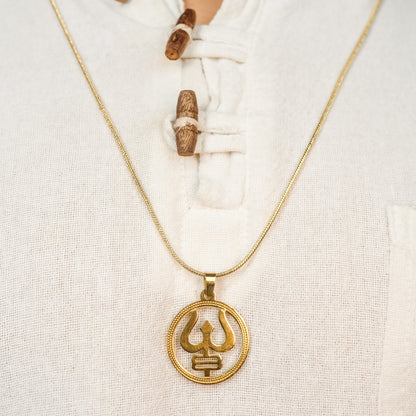 The Resilience Locket With Chain - Rudra