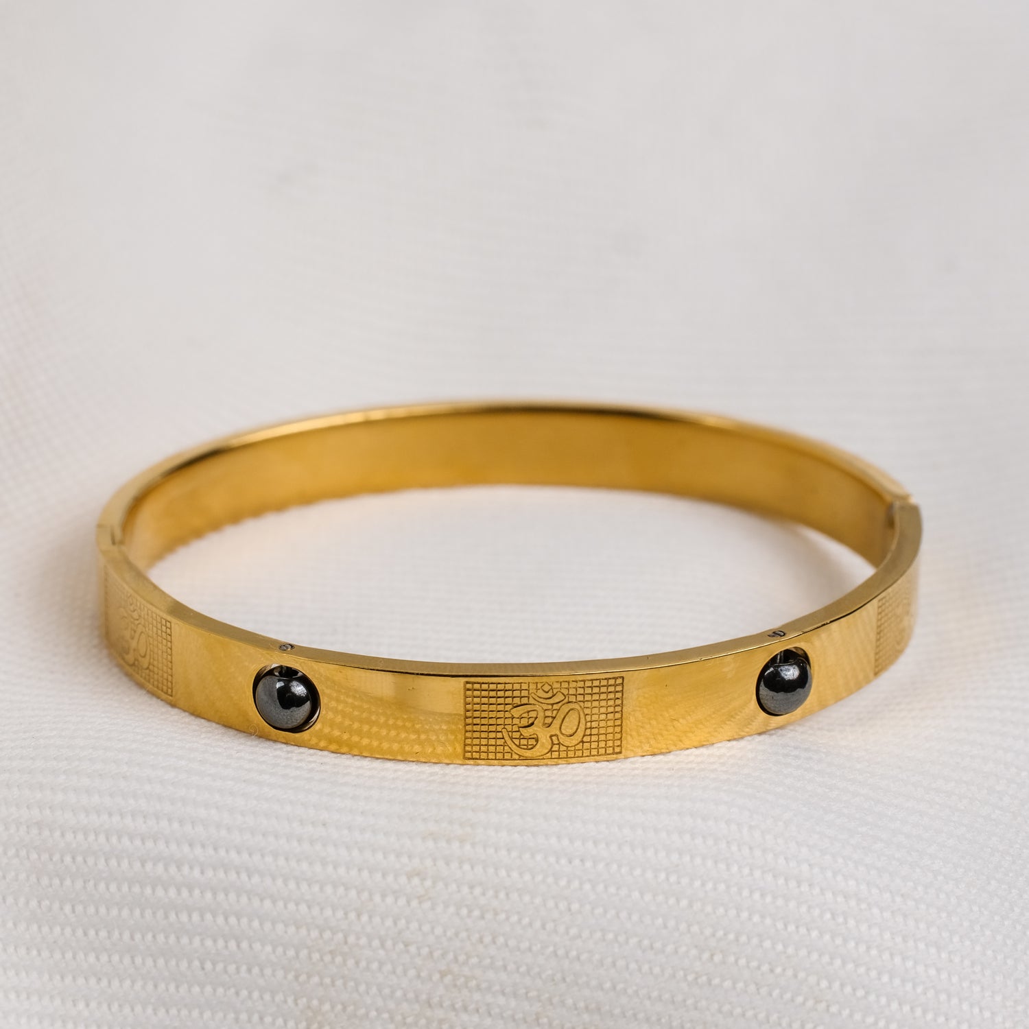 The Resilience Kada ( 18 K Gold Plated ) - Buy 1 Get 1 Free