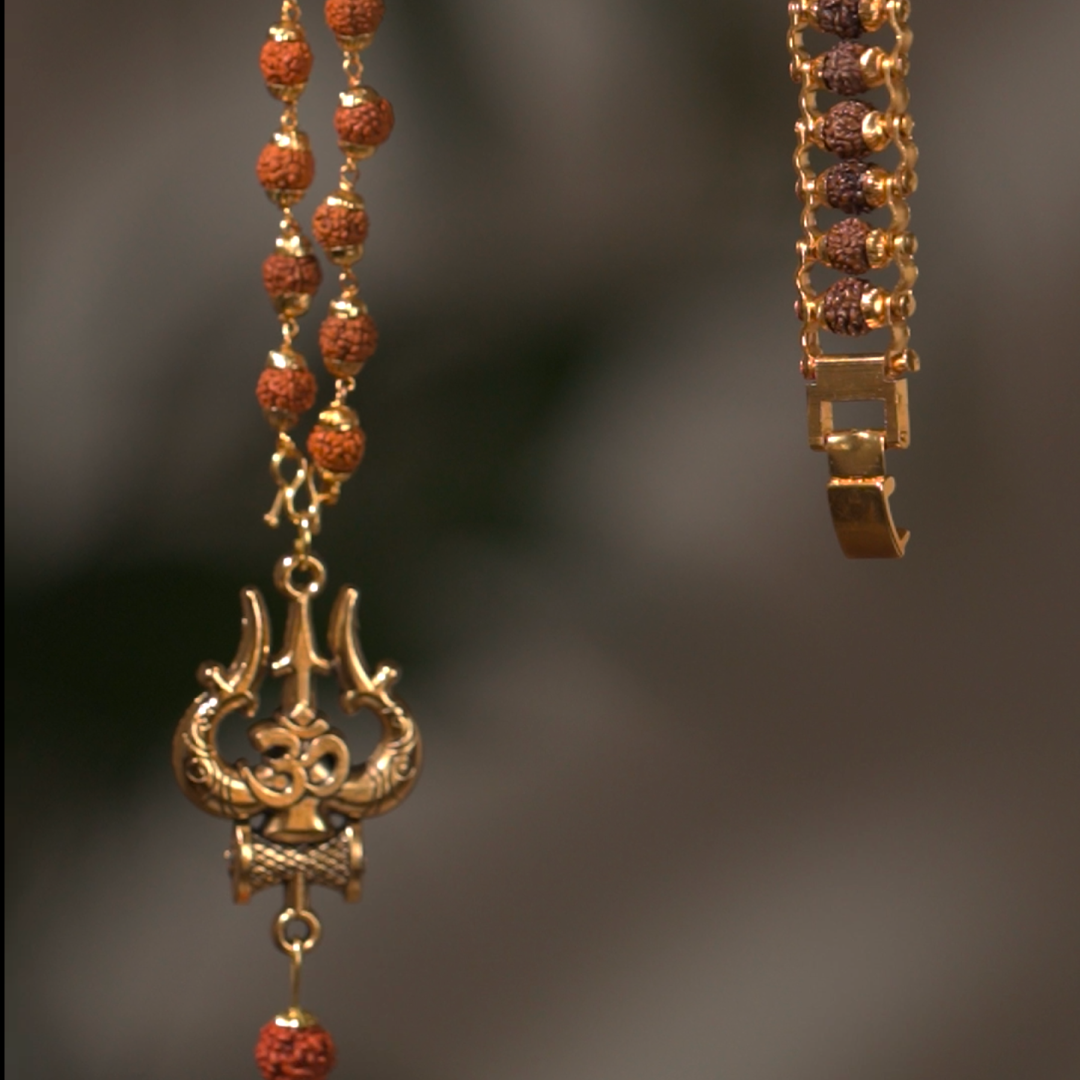 Mahakal Mala and Bracelet Combo