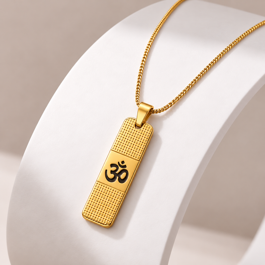 The Resilience Locket With Chain - Om2