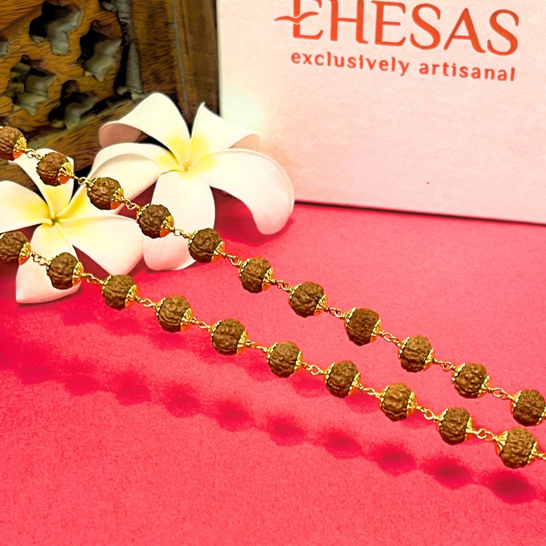 Mahakal Raksha Kavach(Gold Plated) - Free Rudraksha Bracelet