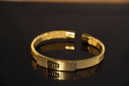 The Resilience Cuff 22k Gold Plated - Ram