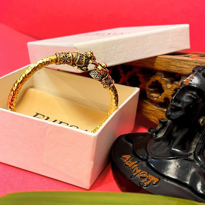 Shiv Nandi Kada (Remove all Obstacles) - Gold Plated