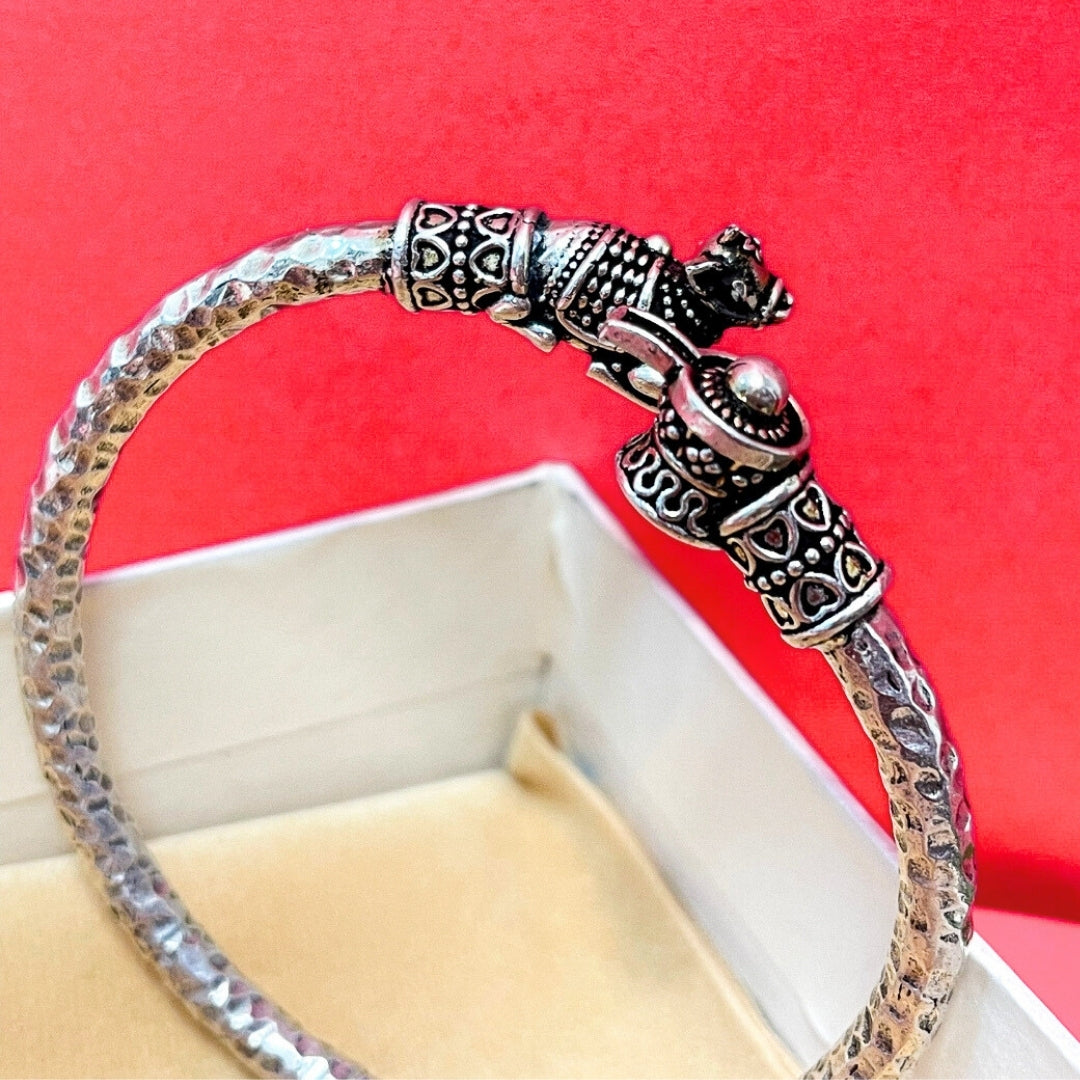 Shiv Nandi Kada (Remove all Obstacles) - Silver Plated