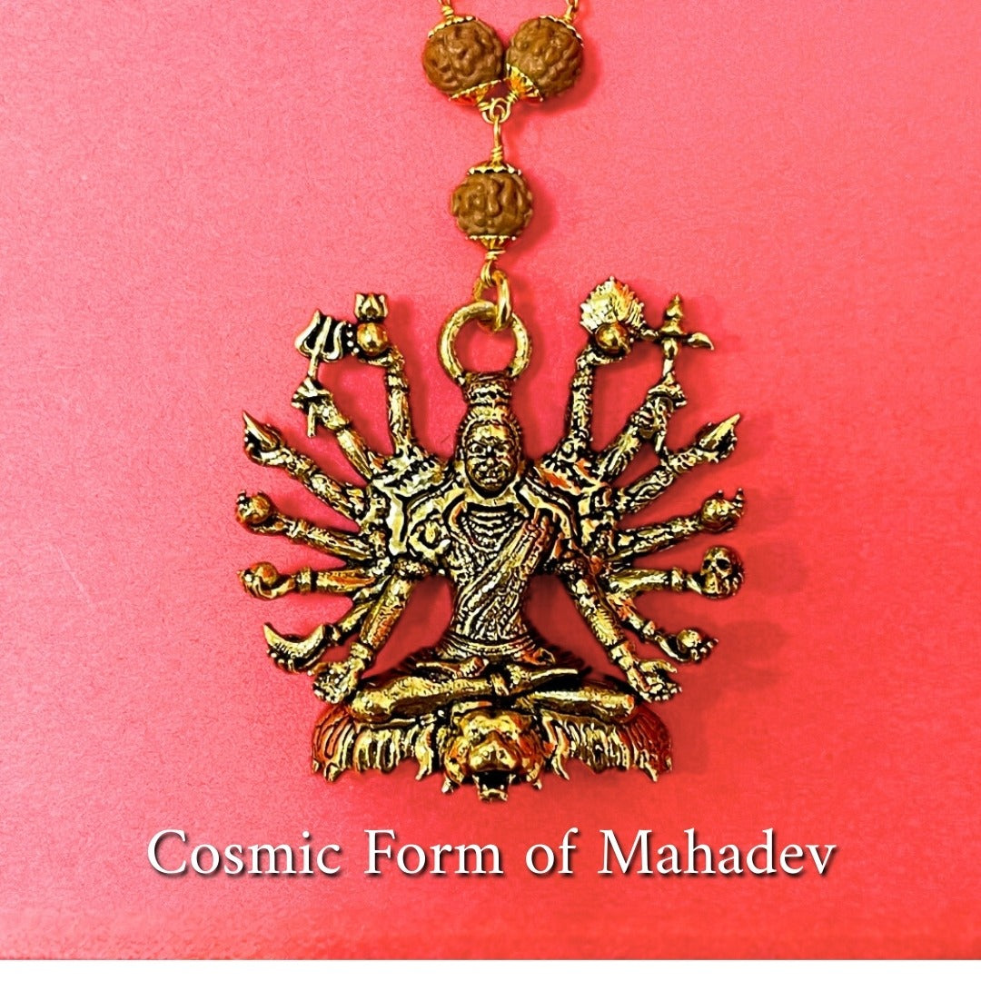 The Akhanda Shiv Locket: Cosmic Strength &amp; Spiritual Harmony
