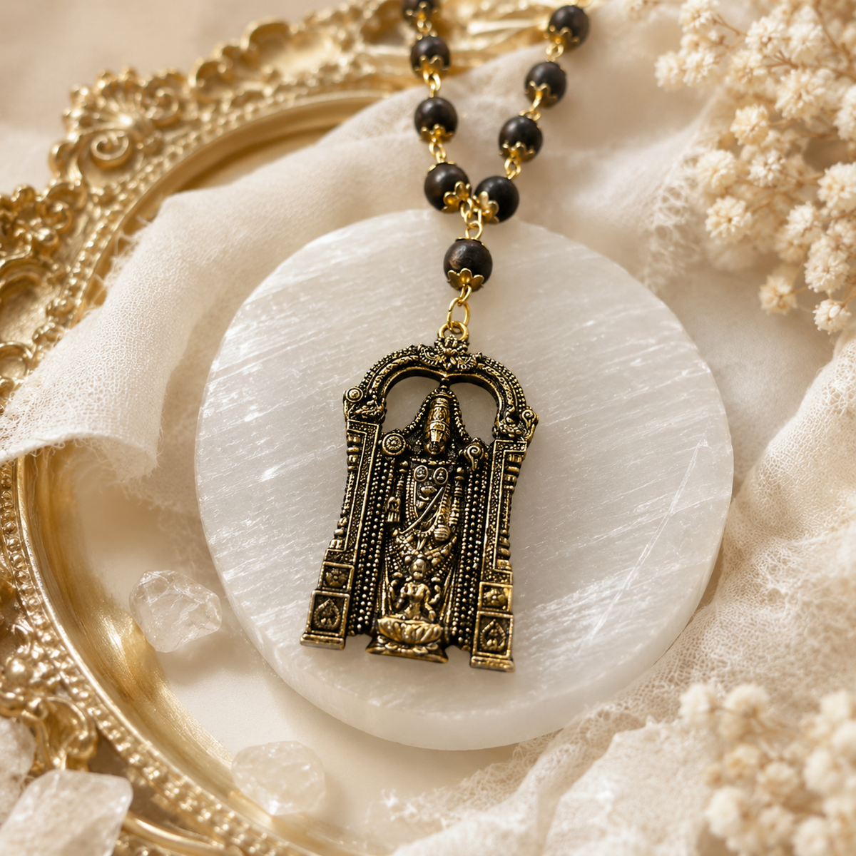 Shri Venkateshwara Mala(Gold Plated)