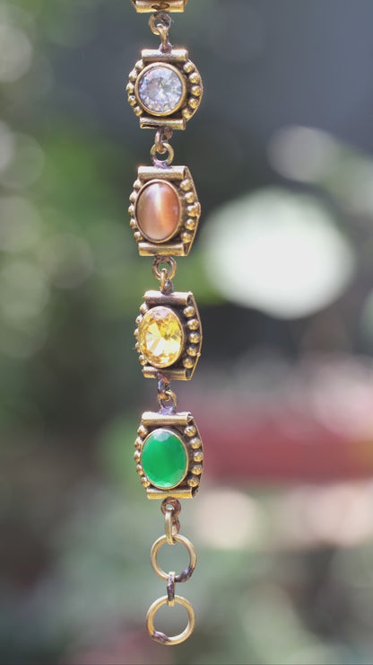Navshakti Bracelet - 9 Auspicious Navratnas
