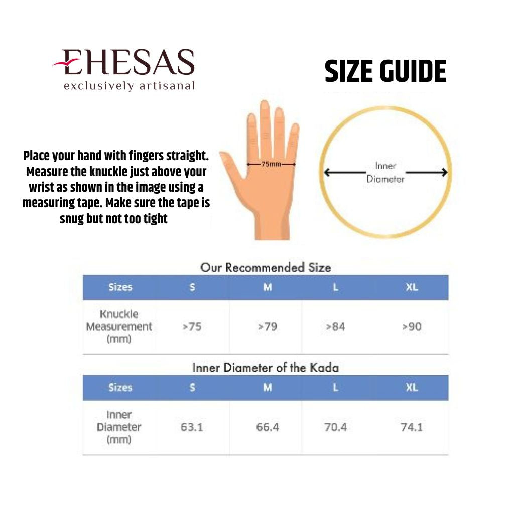 Shakti Kada – 18K Gold Plated (Round)