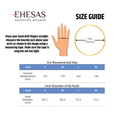 Shakti Kada – 18K Gold Plated (Round)