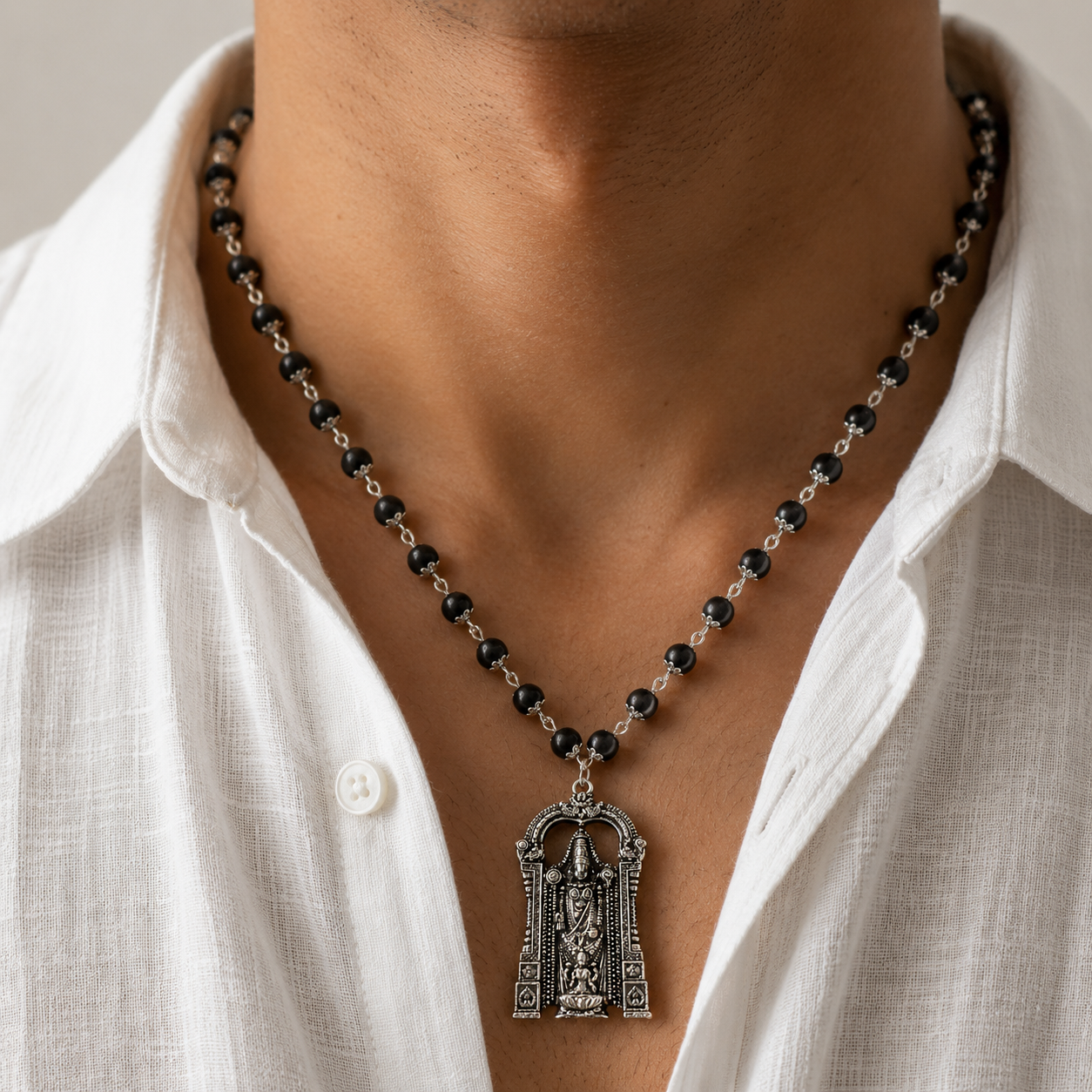 Shri Venkateshwara Mala - Free Rudraksha Bracelet