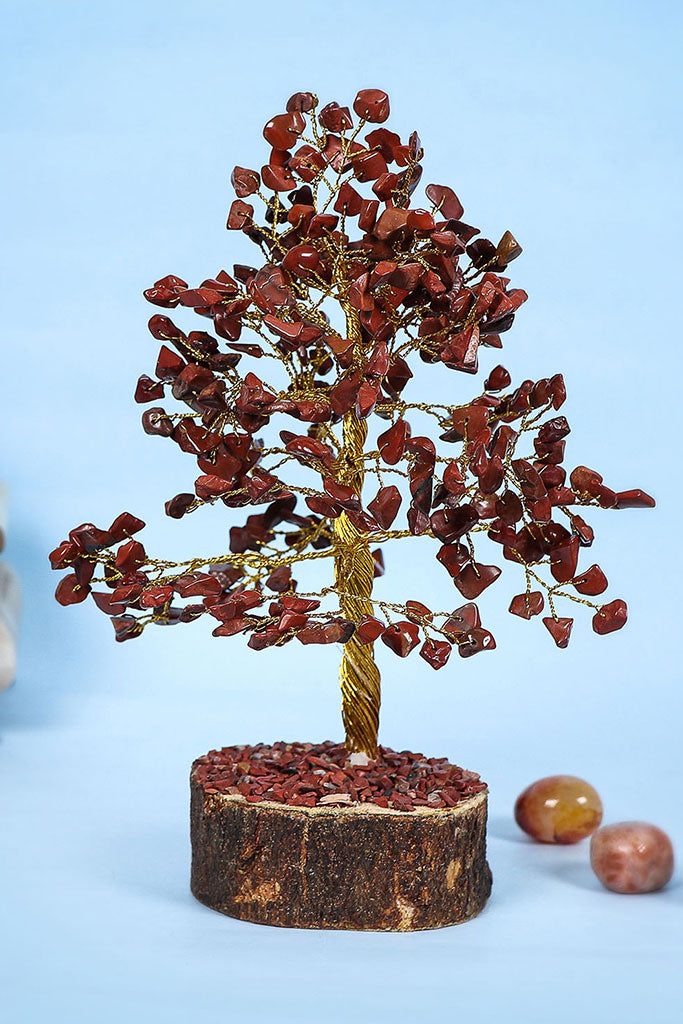 Red Jasper Crystal Tree