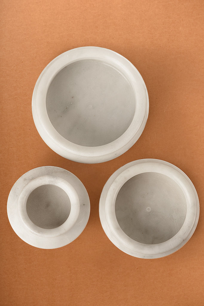 Set of 3 Marble Handi’s