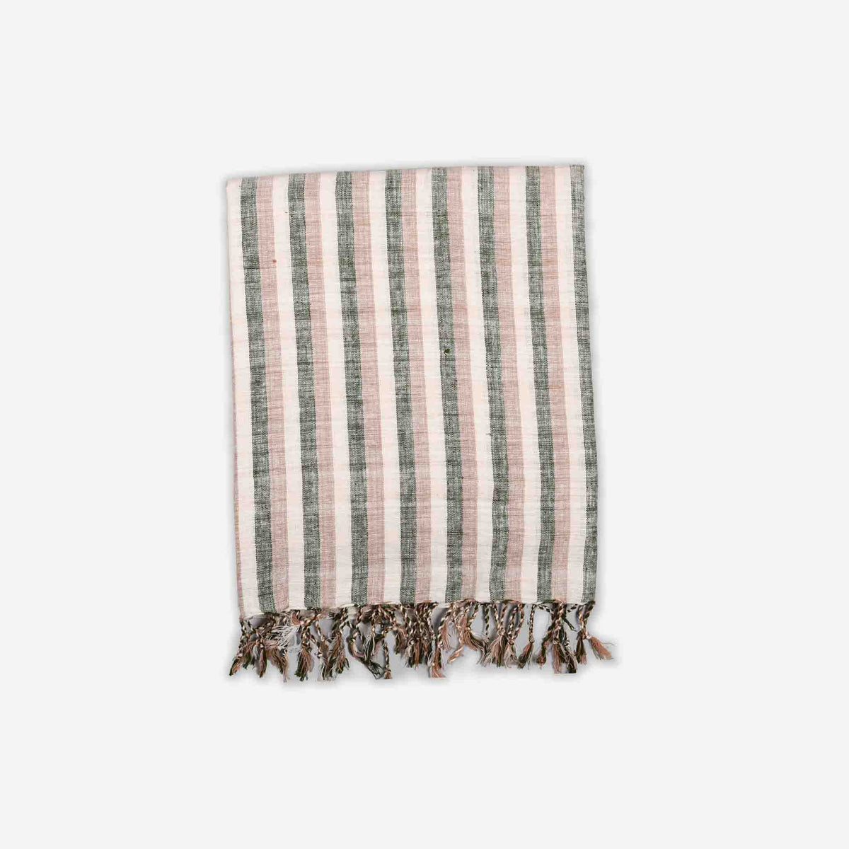 Shillong Grey & Peace Vegan Silk Stole