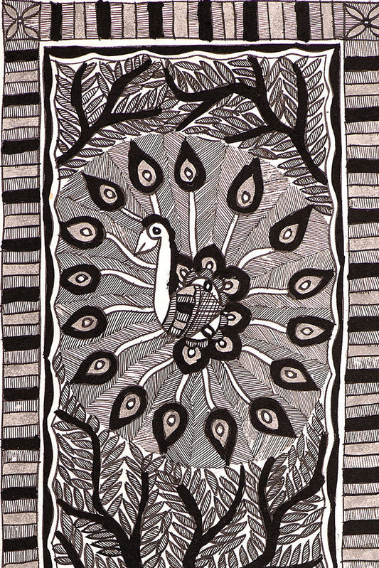 Tree of life , peacock
