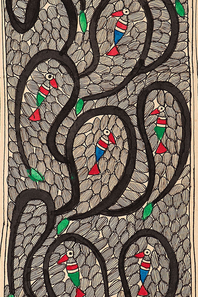 Tree of Life - Madhubani Painting